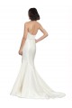 Satin & Lace Sweetheart Trumpet Ivory Bridal Dress Derby