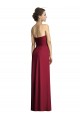 Soft Chiffon Sweetheart A-Line Burgundy Formal Dress / Bridesmaid Dress Derby