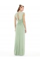 Soft Chiffon Sweetheart A-Line Sage Formal Dress / Bridesmaid Dress Derby