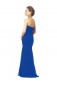 Chiffon Sweetheart A-Line Royal Blue Bridesmaid Dress / Evening Gowns Derby