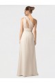Soft Chiffon One Shoulder A-Line Black Bridesmaid Dress Derby