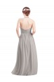 Soft Chiffon High Neck Open Back A-Line Dark Navy Evening Gowns / Bridesmaid Dress Derby