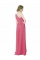 Soft Chiffon One Shoulder A-Line Mint Green Bridesmaid Dress Derby