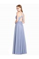 Chiffon & Lace Sweetheart Open Back A-Line Bridesmaid Dress / Evening Dress Derby