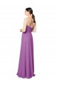 Soft Chiffon Sweetheart Open Back A-Line Dahlia Formal Dress / Bridesmaid Dress Derby