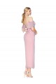 Soft Chiffon High Neck Mermaid Primrose Formal Evening Gown / Prom Dress / Bridesmaid Dress Derby