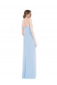 Soft Chiffon Sweetheart A-Line Light Sky Blue Formal Dress / Bridesmaid Dress Derby