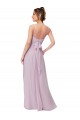 Soft Chiffon Sweetheart A-Line Pink Glow Bridesmaid Dress Derby