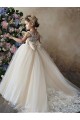 Tulle & Lace Sweetheart Ball Gown Champagne Flower Girl Dresses Derby
