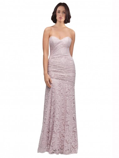 Lace Sweetheart Mermaid Prom Dress / Bridesmaid Dress Derby