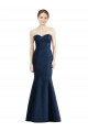 Satin Sweetheart Mermaid Dark Navy Bridesmaid Dress Derby
