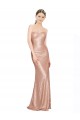 Sequin Sweetheart Low Back A-Line Rose Gold Formal Evening Gown / Prom Dress / Bridesmaid Dress Derby