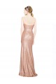 Sequin Sweetheart Low Back A-Line Rose Gold Formal Evening Gown / Prom Dress / Bridesmaid Dress Derby