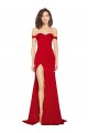 Silk like Satin Sweetheart A-Line Red Formal Evening Gown / Prom Dress / Bridesmaid Dress Derby
