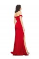 Silk like Satin Sweetheart A-Line Red Formal Evening Gown / Prom Dress / Bridesmaid Dress Derby
