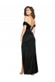 Silk like Satin Sweetheart Low Back A-Line Black Black Tie Evening Gown / Prom Dress / Bridesmaid Dress Derby