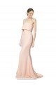 Stretch Crepe High Neck Mermaid Nude Black Tie Evening Gown / Prom Dress / Bridesmaid Dress Derby