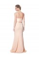 Stretch Crepe High Neck Mermaid Nude Black Tie Evening Gown / Prom Dress / Bridesmaid Dress Derby