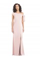 Stretch Crepe Off the Shoulder Trumpet Pink Formal Evening Gown / Prom Dress / Bridesmaid Dress Derby