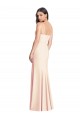 Stretch Crepe Sweetheart Trumpet Nude Semi Formal Evening Dress / Prom Dress / Bridesmaid Dress Derby