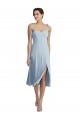 Stretch Crepe Sweetheart A-Line Light Sky Blue Evening Gown / Prom Dress / Bridesmaid Dress Derby