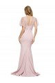 Stretch Crepe & Tulle Sweetheart V-Back Sheath Mauve Formal Evening Gown / Prom Dress / Bridesmaid Dress Derby