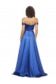 Stretch Satin Sweetheart A-Line Royal Blue Formal Evening Gown / Prom Dress / Bridesmaid Dress Derby