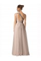 Tulle Sweetheart Keyhole Back A-Line Nude Formal Dress / Bridesmaid Dress Derby