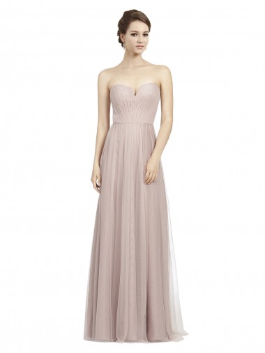 Tulle Sweetheart A-Line Vintage Rose Formal Dress / Bridesmaid Dress Derby