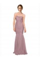 Tulle Strapless Mermaid Bridesmaid Dress Derby