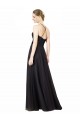 Tulle & Lace Sweetheart Open Back A-Line Slate Grey Bridesmaid Dress Derby