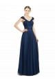 Tulle Sweetheart Low Back A-Line Dark Navy Bridesmaid Dress Derby