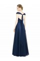 Tulle Sweetheart Low Back A-Line Dark Navy Bridesmaid Dress Derby