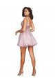 Tulle V-Neck V-Back A-Line Bridesmaid Dress Derby